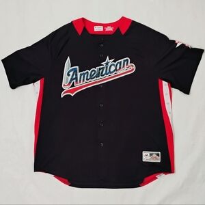 Men's 2018 Majestic Cool Base American League ASG Jose Altuve Jersey Size 52